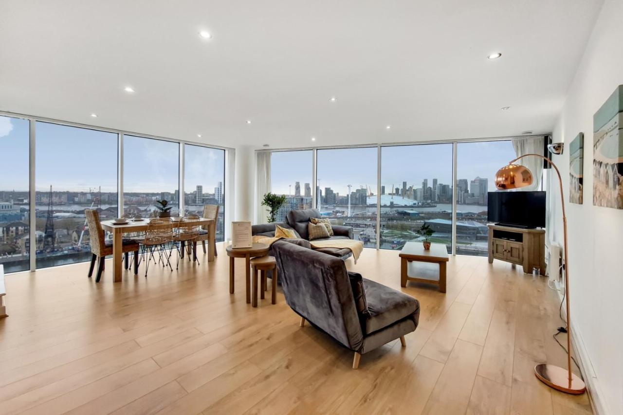 Deluxe Two Bed Apartment With River & City View London Ngoại thất bức ảnh