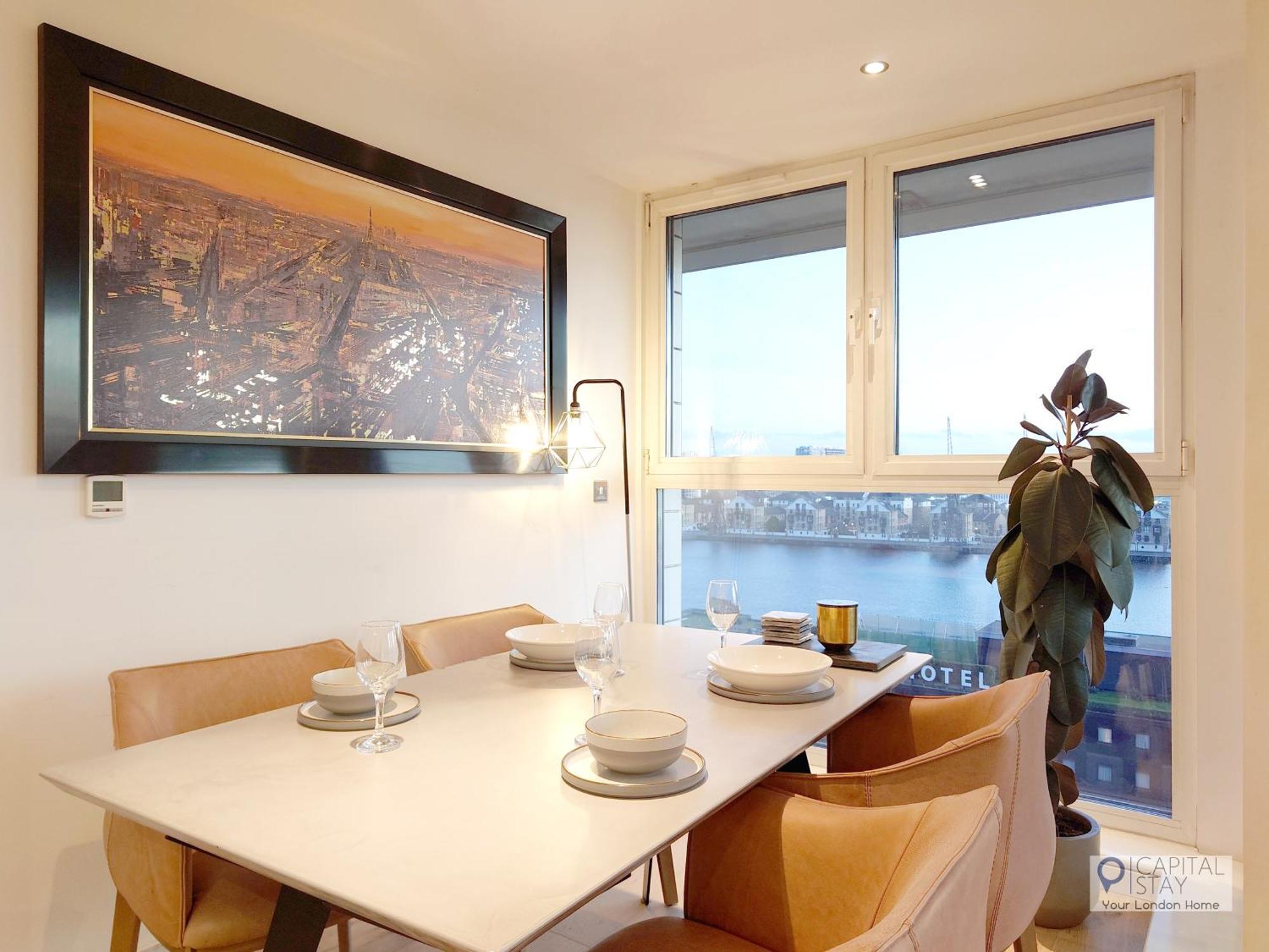 Deluxe Two Bed Apartment With River & City View London Ngoại thất bức ảnh